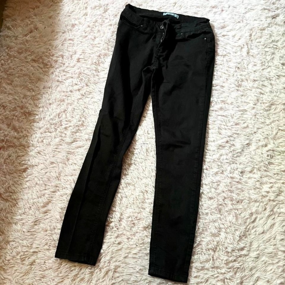 Wax Jeans Classic Emo Punk Grunge Gothic Skinny Denim Jeans‎ Womens 5 Skater Alt
